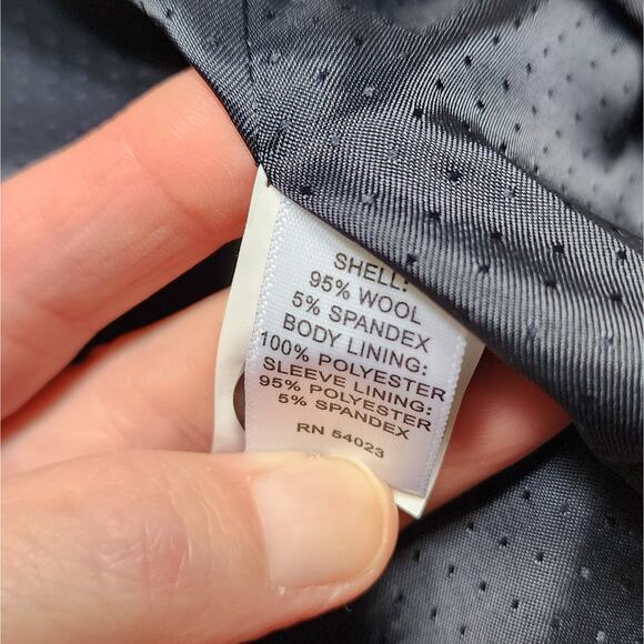 NWT Banana Republic Women's Wool Stretch Blazer Jacket - Picture 8 of 9